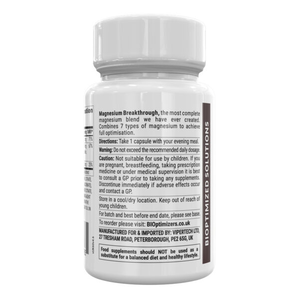 Bioptimizers Magnesium Breakthrough
