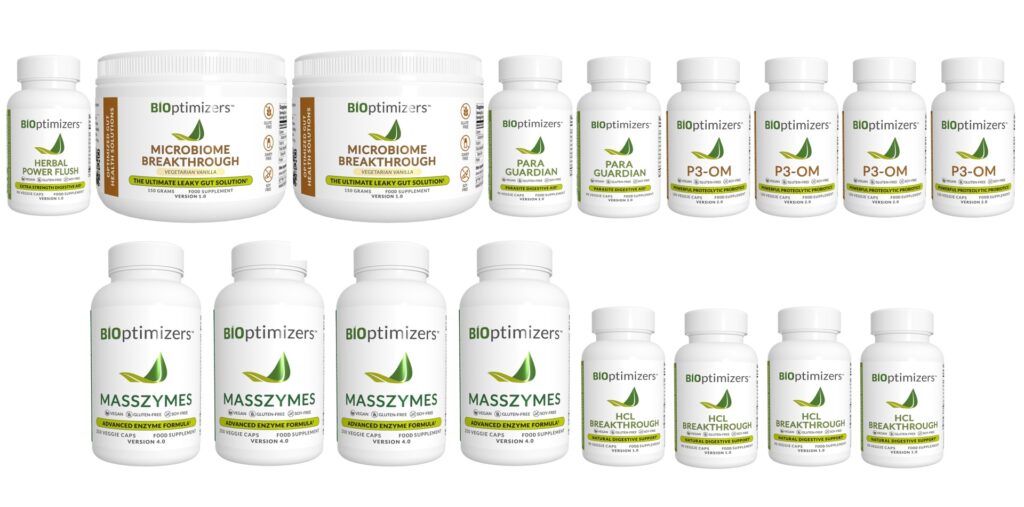 Bioptimizers Total Gut Reset Stack supplements