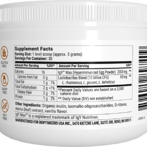 bioptimizers MICROBIOME Breakthrough supplements