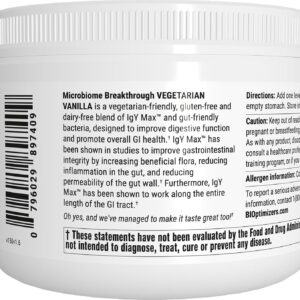 bioptimizers MICROBIOME Breakthrough supplements
