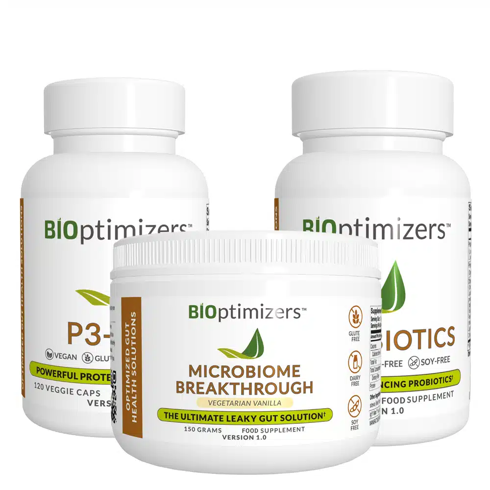 Ultimate Gut Health Stack (Vanilla) Bioptimizers Ultimate Gut Health Stack (Vanilla) supplement