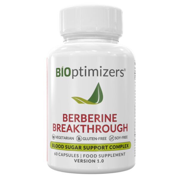 Bioptimizers berberine supplements blood sugar