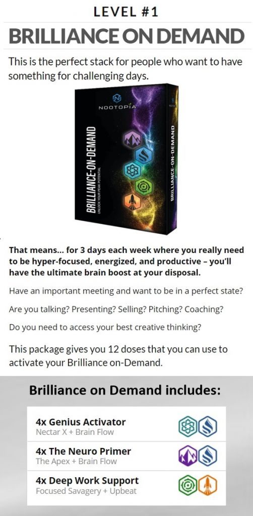 Brilliance on Demand
