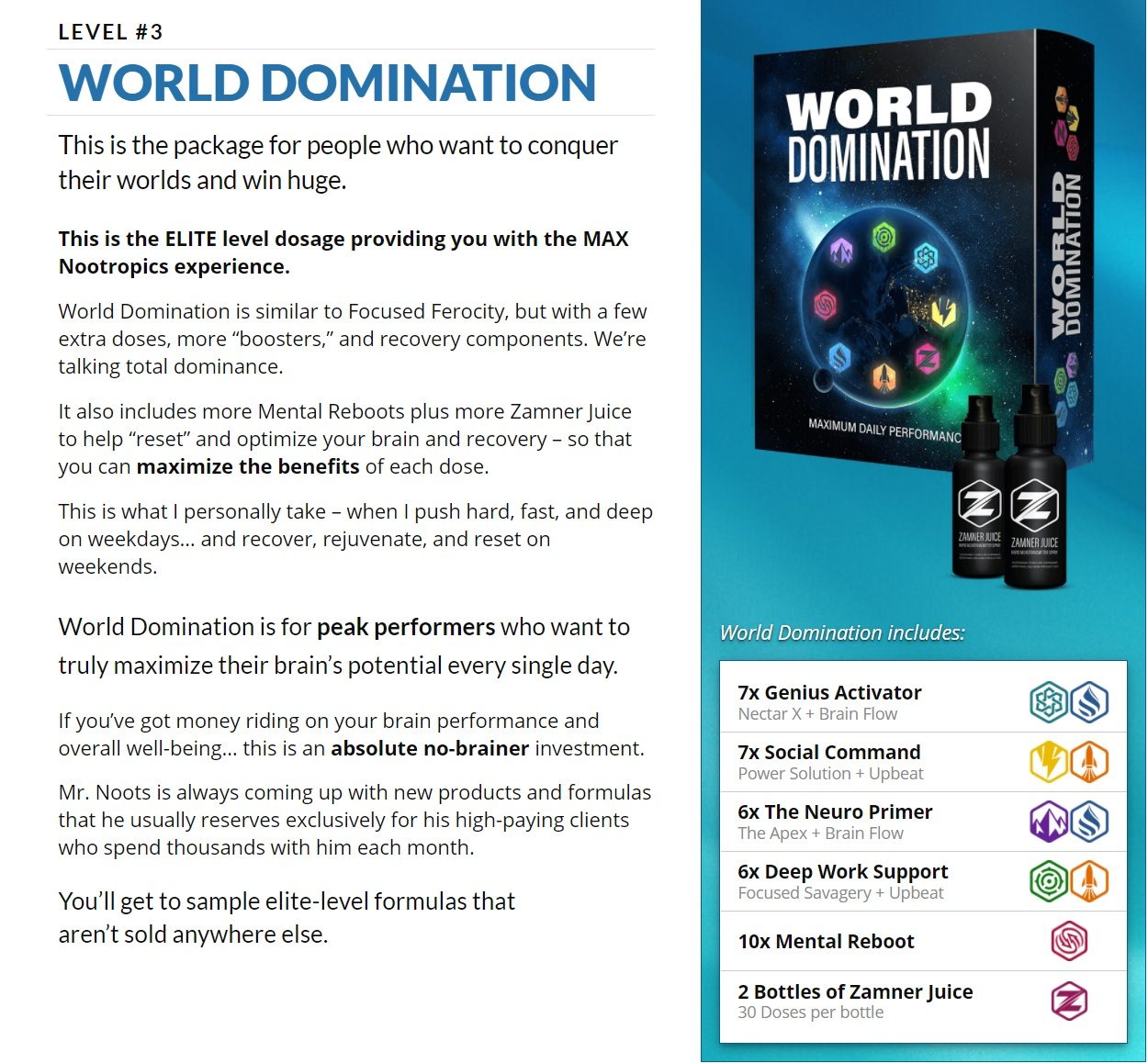 LEVEL 3 World Domination