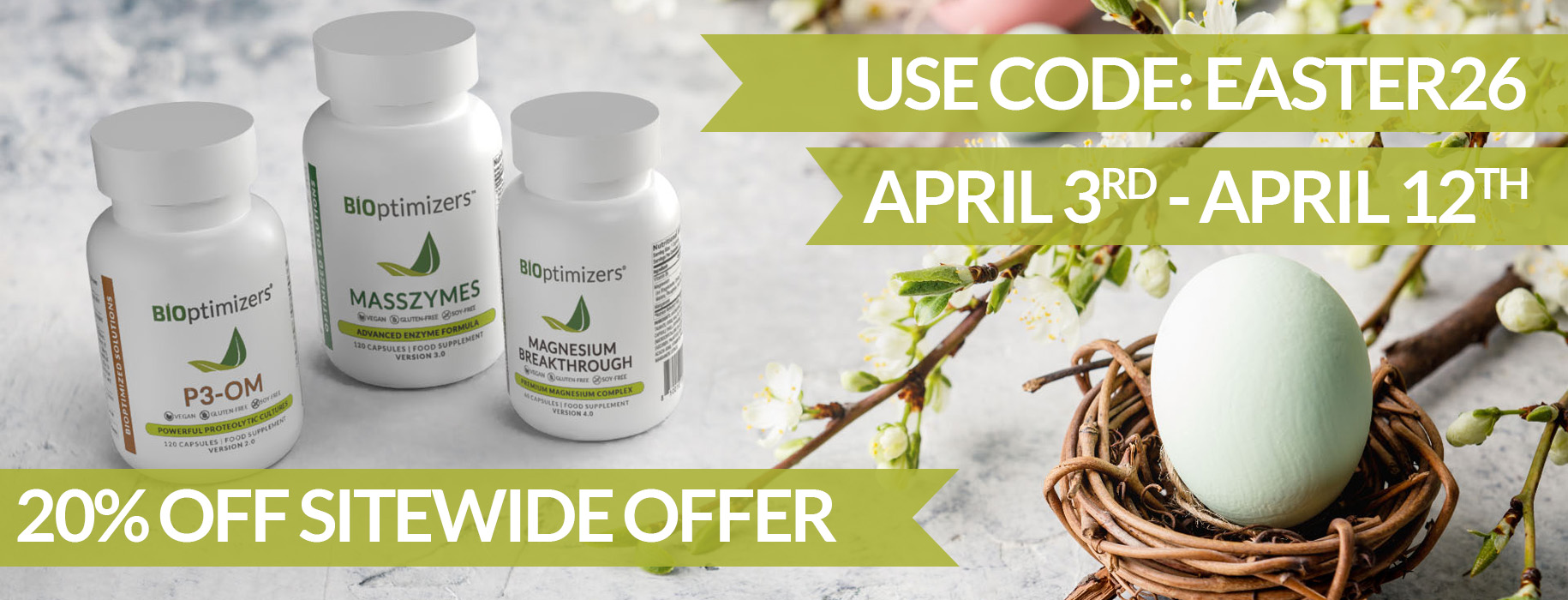 easter holiday banner