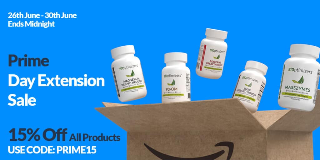 bioptimizers prime day sale