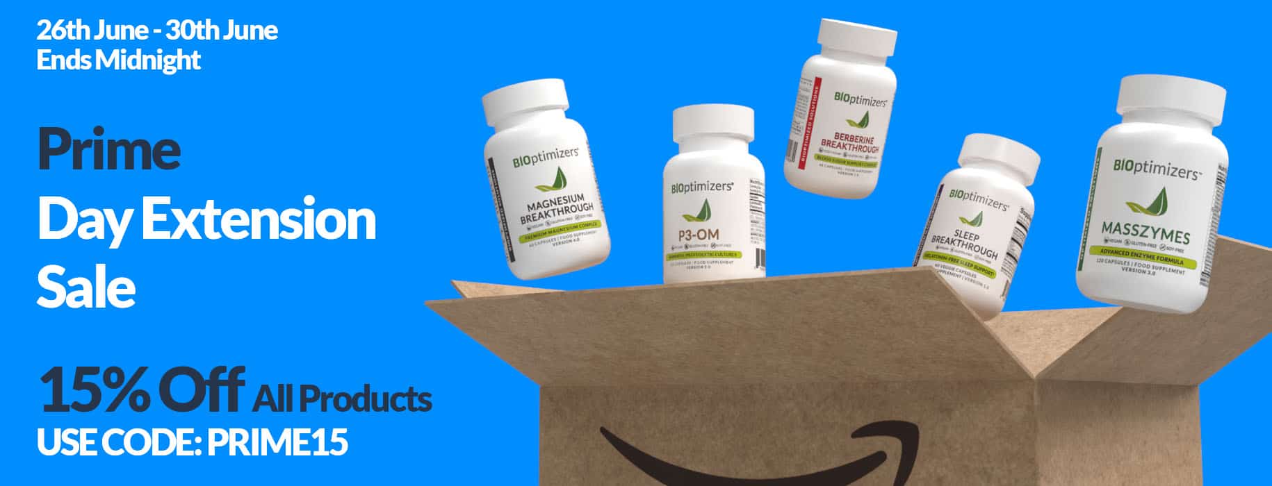 bioptimizers prime day sale